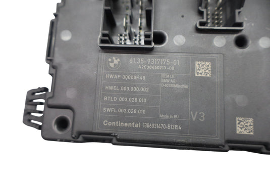 12-18 BMW  320i 328i 428i Fusebox Fuse Box Relay Module Unit 6135931717501 Oem