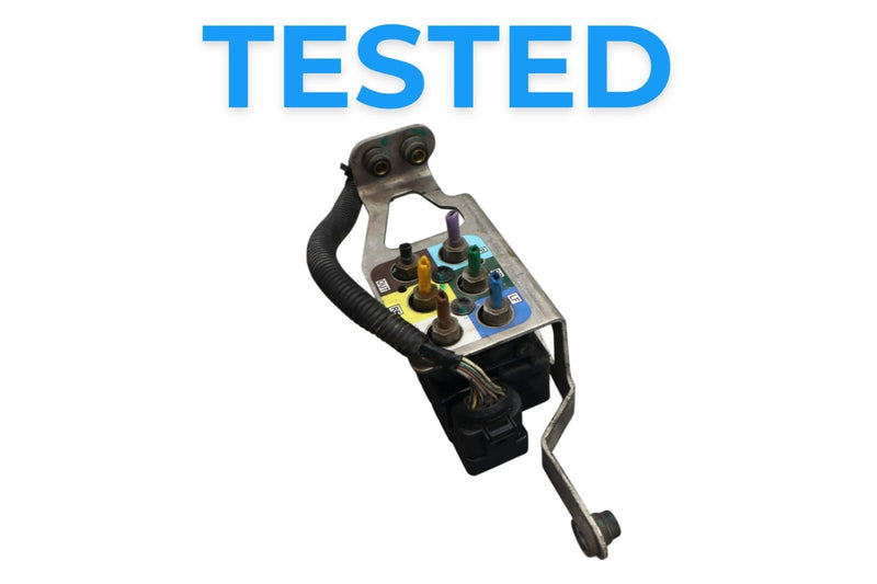 Load image into Gallery viewer, 12-15 Tesla Model S Air Suspension Solenoid Compressor Valve Block Unit Oem
