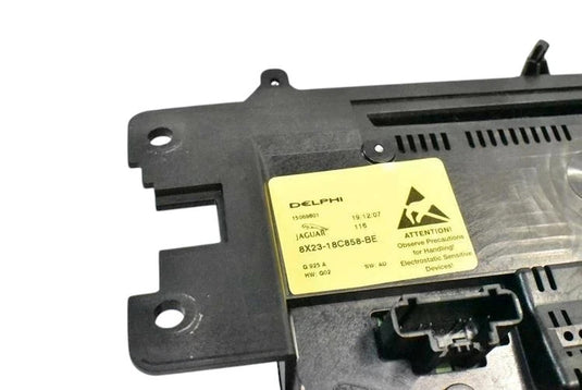 09-11 Jaguar XF XFR Center Console Climate Control Radio Switch Panel HVAC Oem
