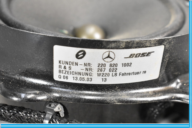 Load image into Gallery viewer, 00-06 Mercedes S500 S600 W220 Front Right Passenger Bose Door Audio Speaker  Oem
