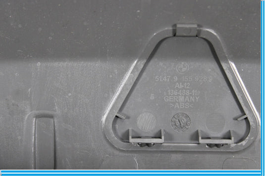 09-15 BMW 750Li F01 F02 Rear Trunk Latch Loading Trim Panel Oem