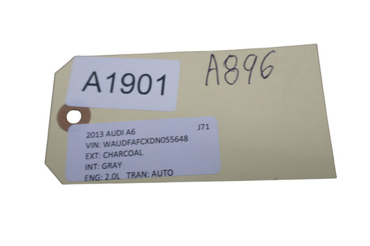 12-18 Audi A6 Quattro Rear Right Passenger Side Exterior Door Handle Oem