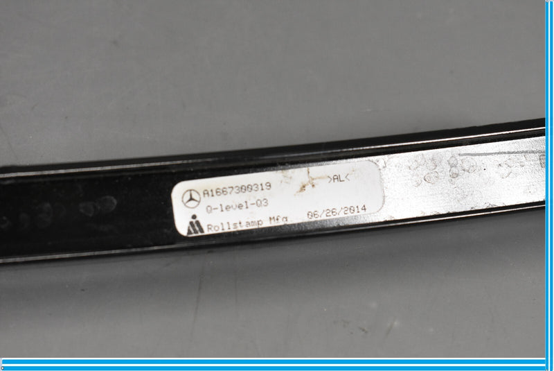 Load image into Gallery viewer, 13-16 Mercedes GL450 X166 Rear Left Driver Window Glass Trim Exterior Pillar Oem
