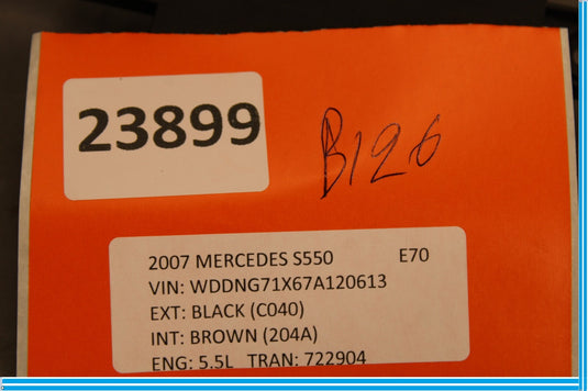 07-14 Mercedes CL550 S550 W216 Tire Pressure Monitor Module 2215402362 Oem