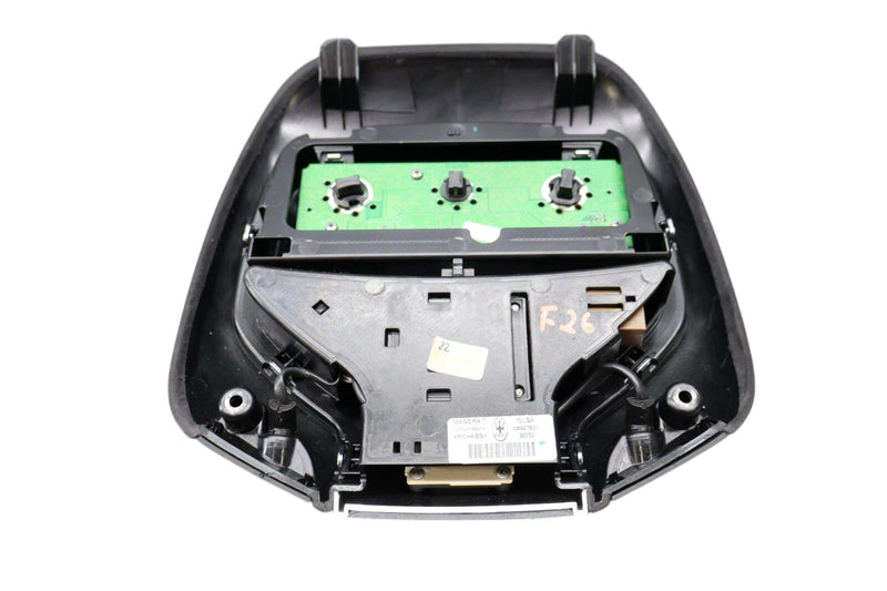 Load image into Gallery viewer, 14-17 Maserati Ghibli M157 Interior Overhead Dome Light Lamp Cover Black Oem
