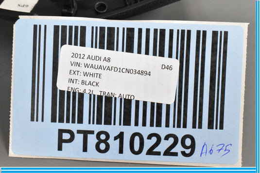 11-18 Audi A6 A7 A8 Q5 Q7 Quattro Right Fuse Box Fusebox Dash Cover Panel Oem