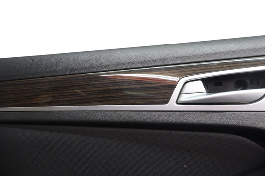 15-17 Hyundai Genesis G80 Rear Left Driver Side Interior Door Trim Panel Oem