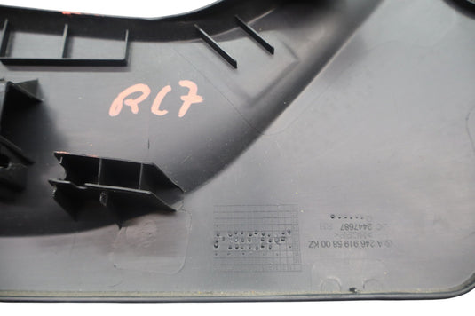 14-19 Mercedes C117 CLA250 Front Right Seat Trim Cover Panel A2469195800 Oem