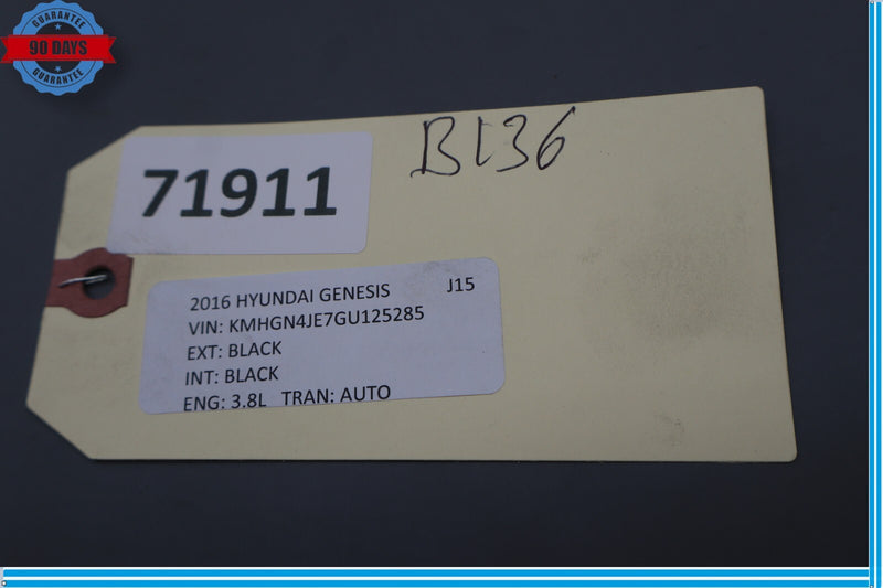 Load image into Gallery viewer, 15-20 Hyundai Genesis G80 Rear Right Passenger Side Mud Guard Flap Black Oem

