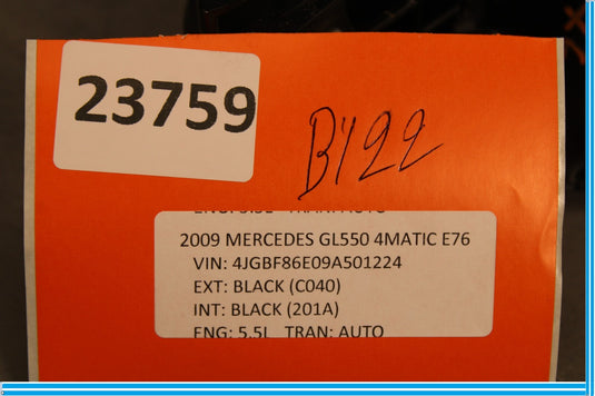 06-11 Mercedes GL450 GL550 Front Left Seat Lumbar Regulator Switch Module Oem