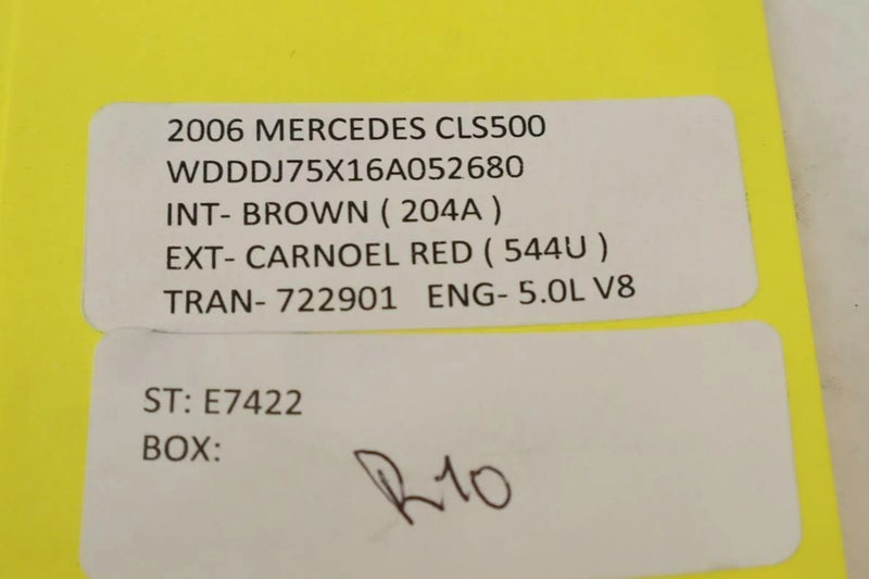 Load image into Gallery viewer, 06-11 Mercedes CLS500 CLS550 Rear Right Passenger Side Exterior Door Handle OEM
