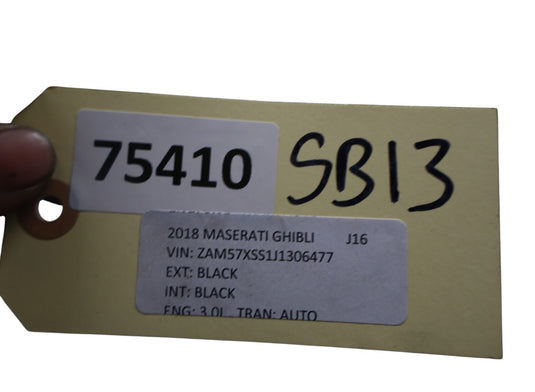 14-21 Maserati Ghibli M157 Front Right Side Seat Back Panel Trim Cover Oem