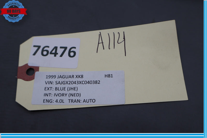 Load image into Gallery viewer, 97-06 Jaguar X100 XK8 XKR Front Left Side Interior Door Handle Cover Trim Oem
