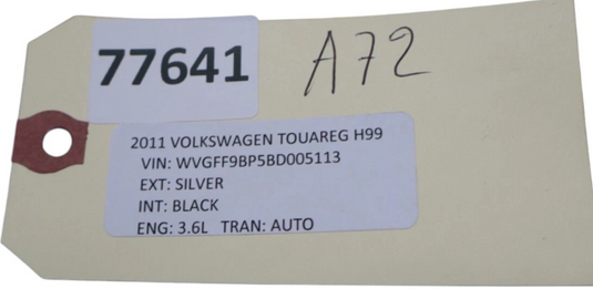 11-14 Volkswagen VW Touareg Onboard Supply Control Module Unit ECU 4H0907063 Oem