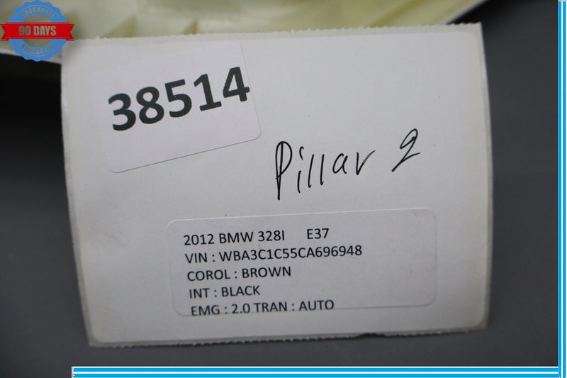 Load image into Gallery viewer, 12-18 BMW 320i 328i 428i Front Right Side Upper A Pillar Trim Cover Oem
