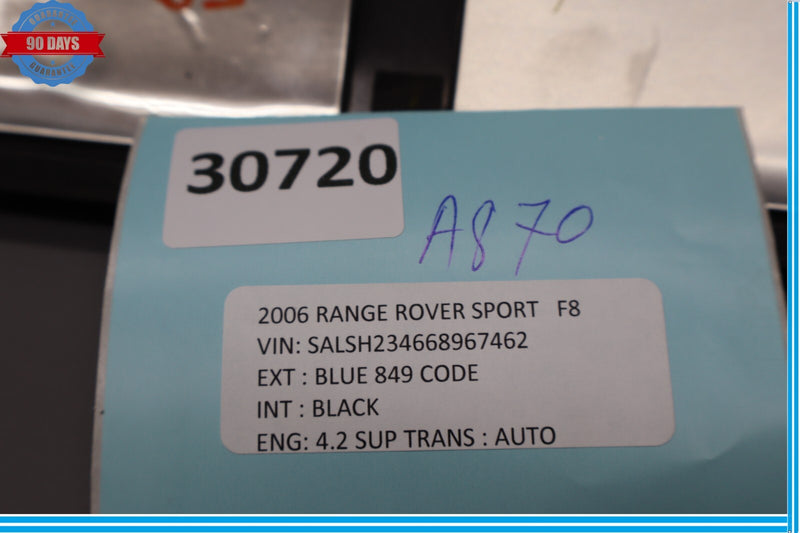 Load image into Gallery viewer, 06-09 Land Rover Range Rover Sport Center Dash Display Cover Bezel Trim Oem
