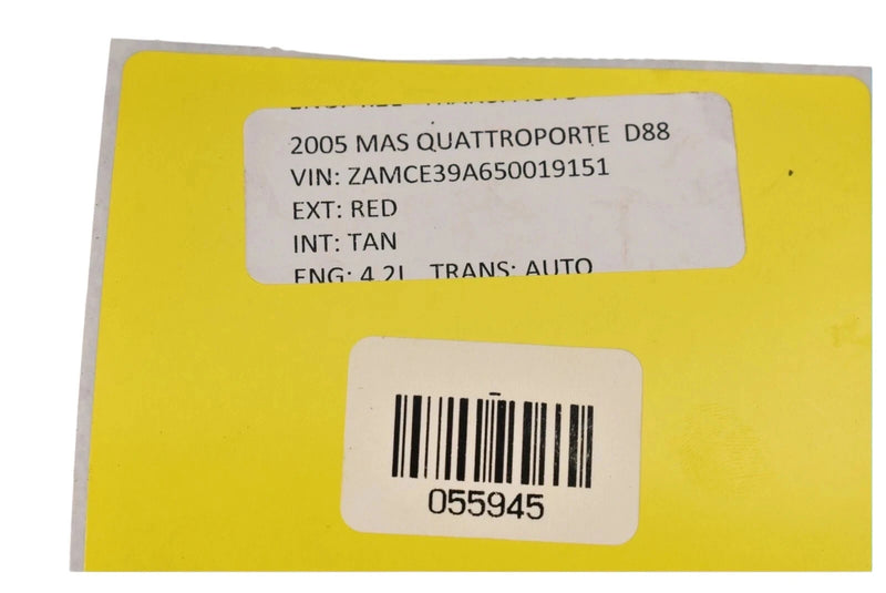 Load image into Gallery viewer, 03-13 Maserati Quattroporte Front Upper Radiator Support Bracket 980139333 OEM
