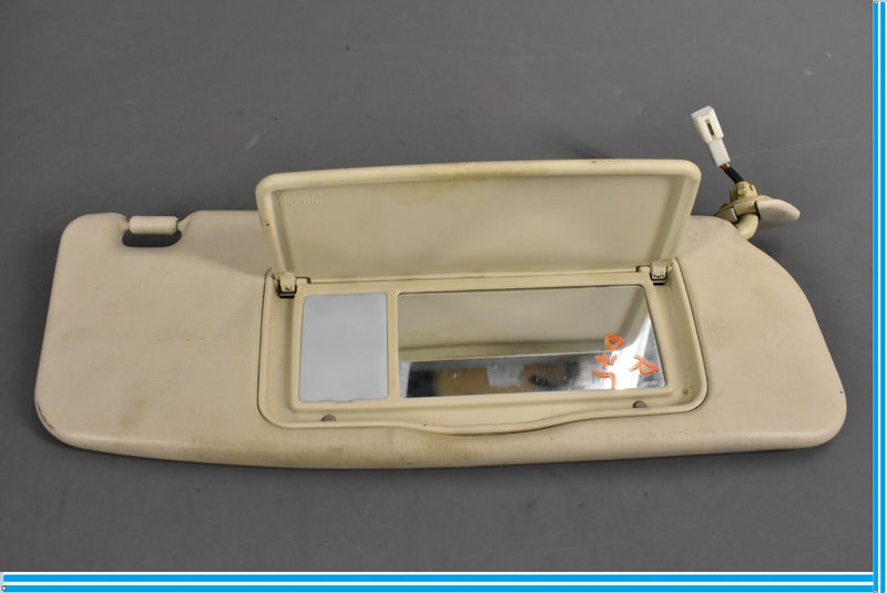 Load image into Gallery viewer, 2002 Lexus SC430 Front Right Passenger Side Seat Sun Visor W/ Vanity Mirror Oem

