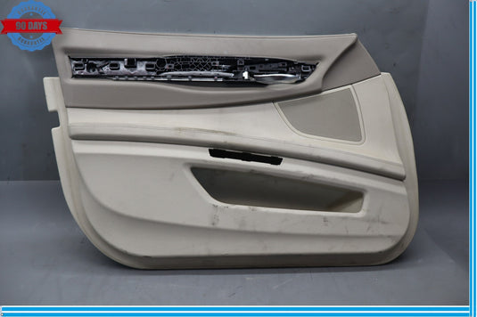 09-15 BMW 740Li 750i Front Left Driver Side Interior Door Panel Assembly Oem