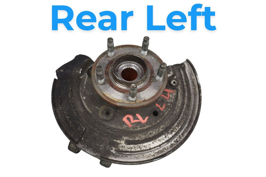 02-05 Ford Thunderbird 3.9L V8 Rear Left Steering Spindle Knuckle Hub Oem
