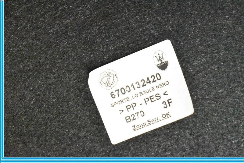 Load image into Gallery viewer, 14-20 Maserati Quattroporte Trunk Floor Carpet Liner Trim Cover Panel Oem
