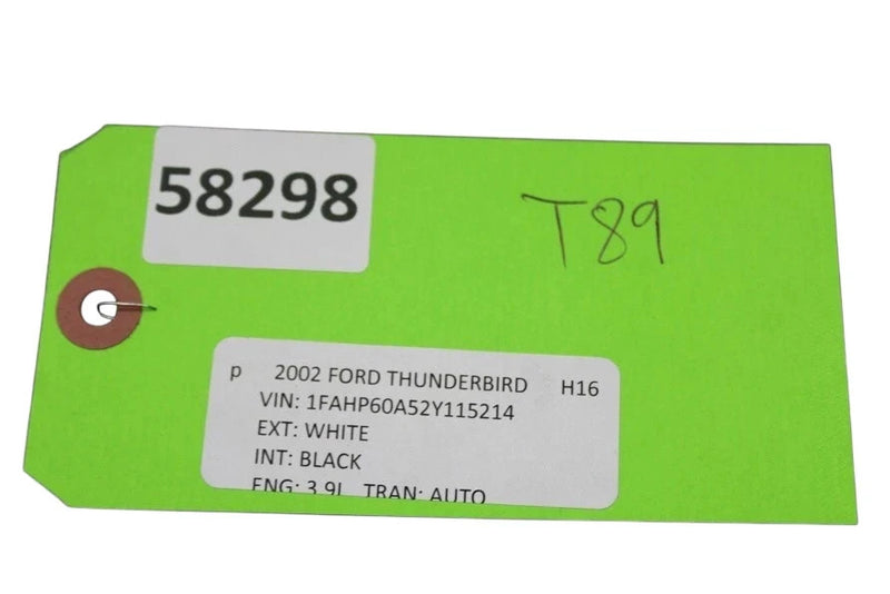 Load image into Gallery viewer, 02-05 Ford Thunderbird Left Side Inner Door Sill Trim Cover 1W637613200AFW Oem
