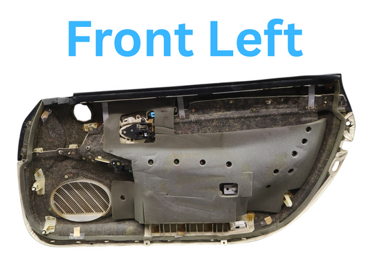 02-10 Lexus SC430 Front Left Driver Side Interior Door Panel Trim Cover Oem