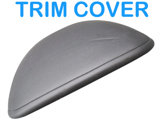 14-17 Maserati Ghibli M157 Instrument Cluster Speedometer Trim Cover Black OEM