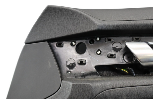 10-12 Porsche Panamera 970 Front Right Side Interior Door Trim Panel Black Oem
