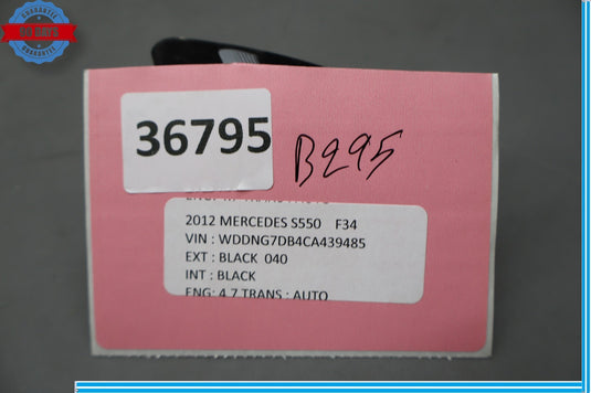 07-14 Mercedes W221 S550 CL550 Front Right Side Door Lock Switch 2218213151 Oem