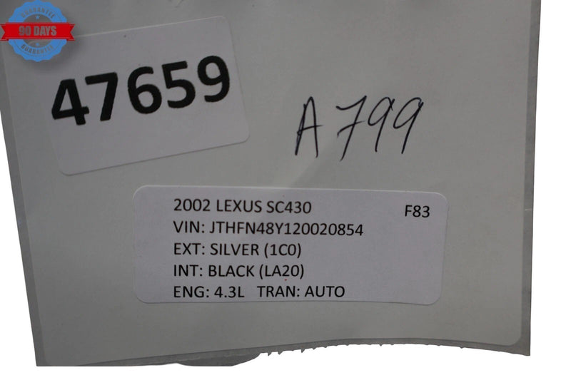 Load image into Gallery viewer, 02-10 Lexus SC430 Front Center Console Gear Shifter Bezel Trim 5880424040 Oem
