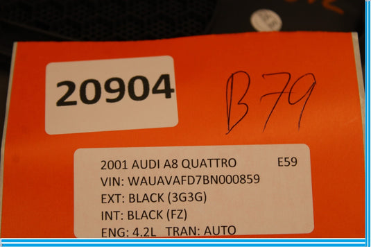 11-18 Audi A8 Quattro Front Left Driver Side Door Speaker Grille Cover Oem