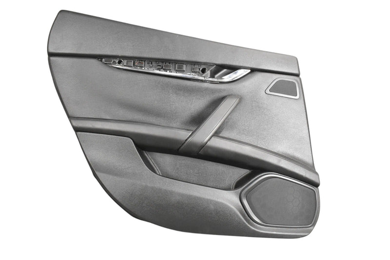 Load image into Gallery viewer, 14-17 Maserati Quattroporte Rear Left Driver Side Interior Door Cover Panel Oem
