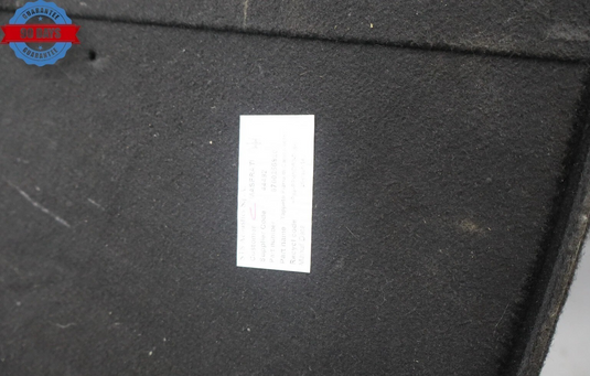 14-22 Maserati Ghibli Rear Trunk Floor Carpet Cover Panel Black 6700256920 Oem
