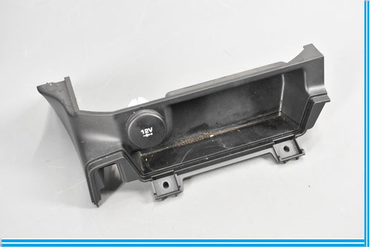 18-20 Jaguar E-Pace Front Center Console Pocket Cover W/ Power Port Trim Oem