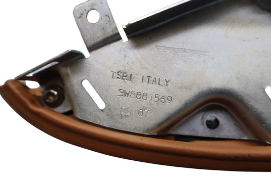 03-12 Bentley Continental GTC GT Front Left Driver Side Seat Leather Trim Oem