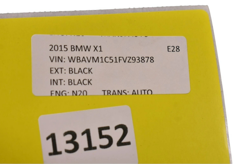 Load image into Gallery viewer, 12-15 BMW E84 X1 Rear Lower Seat Bench Cushion Leather 2994194 Oem
