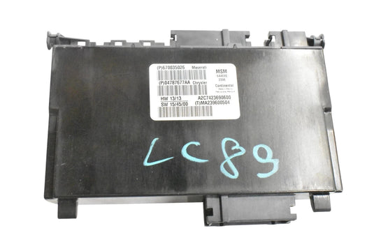 14-20 Maserati Ghibli Levante Front Left Side Seat Control Controller Module Oem