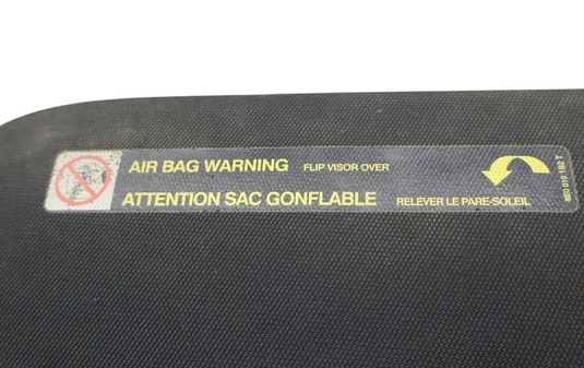 12-16 Audi A6 Quattro A7 Quattro Front Left Driver Sunvisor Sun Visor Black Oem