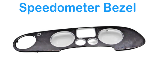 03-12 Bentley Continental GT GTC Dash Panel Speedometer Bezel Wood Trim Oem