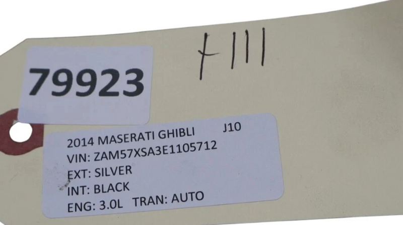 Load image into Gallery viewer, 14-22 Maserati  Ghibli M157 Front Right Side Seat Switch Trim Cover Black Oem
