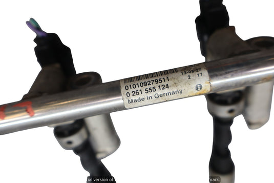 10-14 Land Rover Range Rover Sport Right Side Fuel Injection Rail Line Oem