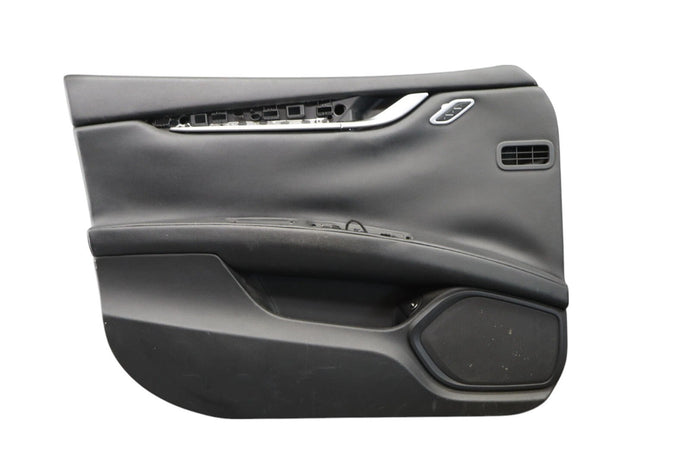 14-22 Maserati Ghibli M157 Front Left Driver  Interior Door Panel 105804245C Oem