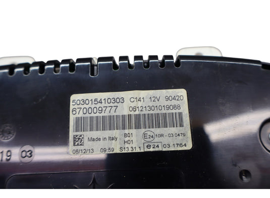 14-19 Maserati Ghibli Dash Instrument Cluster Gauge Speedometer 670009777 Oem