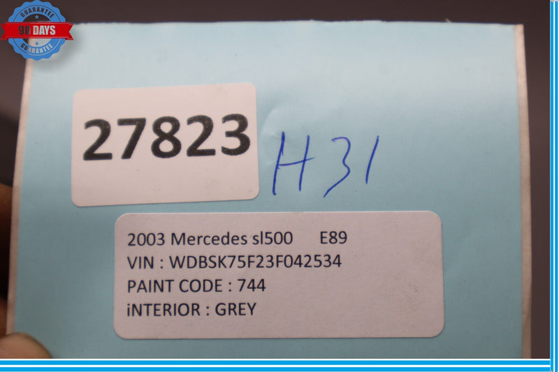 Load image into Gallery viewer, 03-08 Mercedes SL500 SL550 Front Left Driver Side Seat Headrest Head Rest Oem
