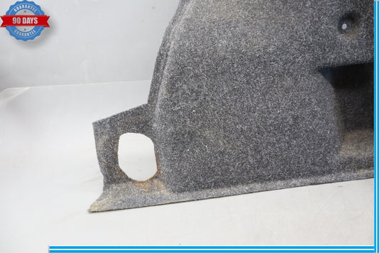 12-18 Fiat 500 Pop Rear Right Trunk Arch Carpet Lining Cover Trim Black Oem