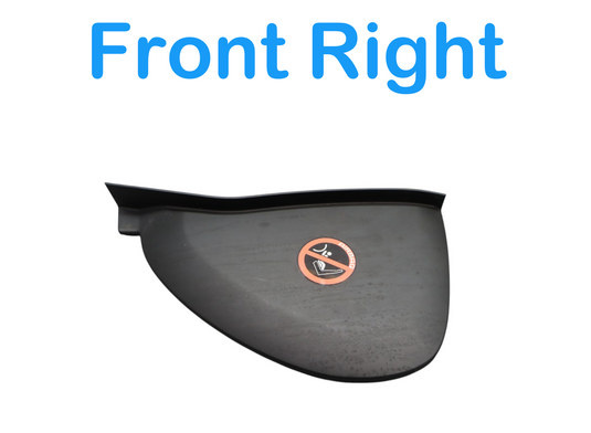 09-15 Jaguar XF XFR X250 Right Passenger Side Dash Dash Board Trim Cover Oem