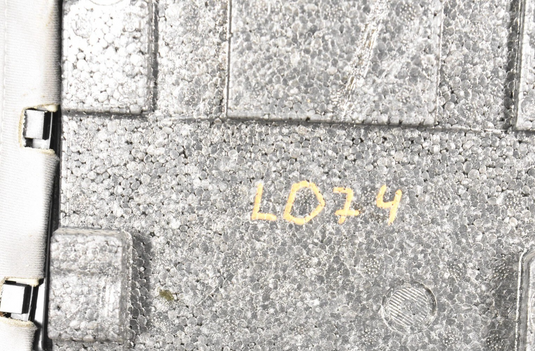 03-06 Bentley Continental Front Left Side Seat Upper Backrest Cushion Black OEM