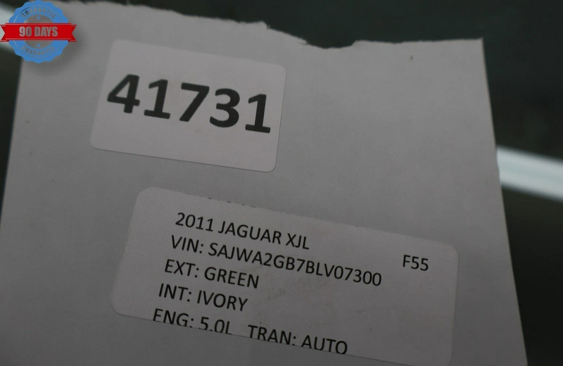 Load image into Gallery viewer, 10-19 Jaguar XJL XJ X351 Rear Right Passenger Side Door Window Auto Glass Oem

