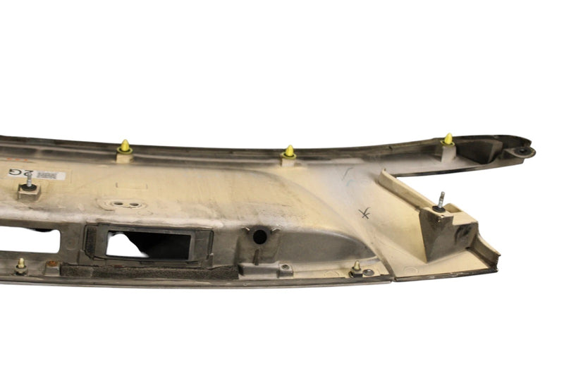 Load image into Gallery viewer, 07-12 Lexus LS460 Rear Trunk Lid License Plate Trim Panel Black 7680150040 Oem

